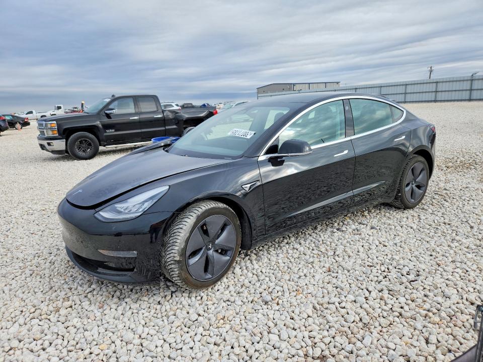 2020 Tesla Model 3 მანქანა იყიდება აუქციონზე, vin: 5YJ3E1EB0LF599633, აუქციონის ნომერი: 78071785