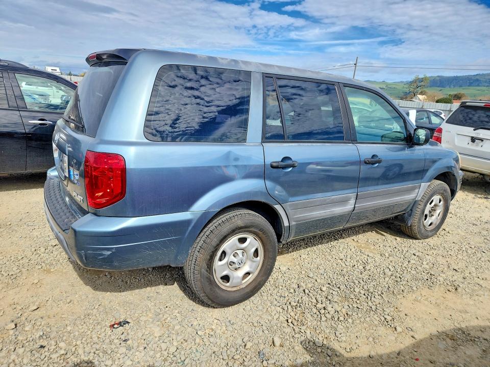 2005 Honda Pilot მანქანა იყიდება აუქციონზე, vin: 2HKYF18145H557606, აუქციონის ნომერი: 78694485