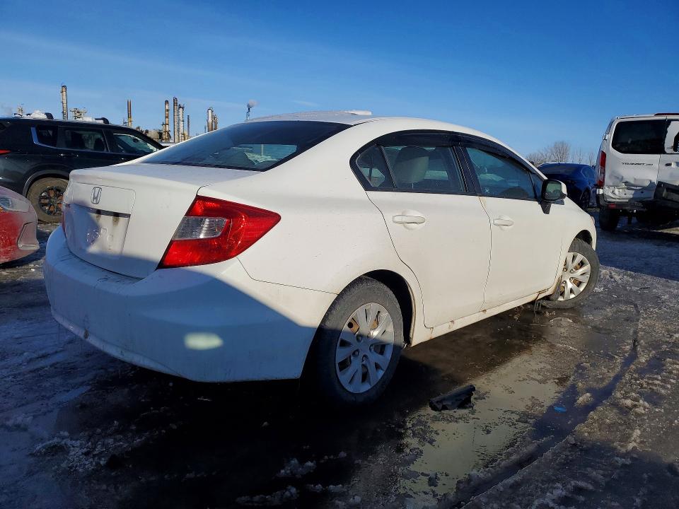 Продажа на аукционе авто 2012 Honda Civic, vin: 2HGFB2F45CH114765, номер лота: 76399055