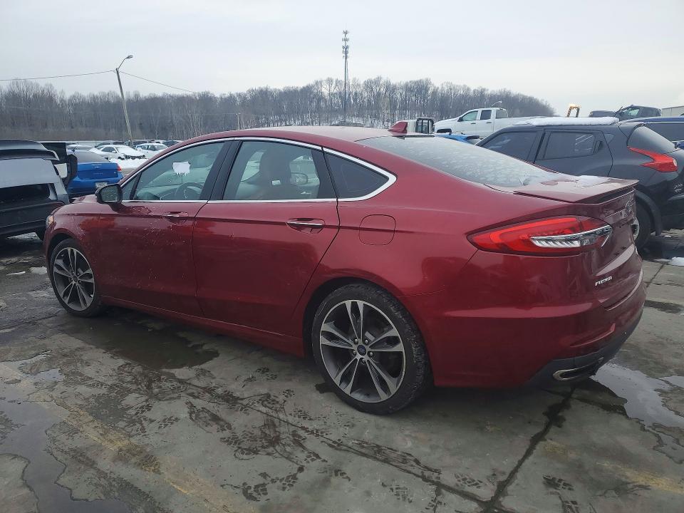 2019 Ford Fusion Tit მანქანა იყიდება აუქციონზე, vin: 3FA6P0D92KR153180, აუქციონის ნომერი: 73882265