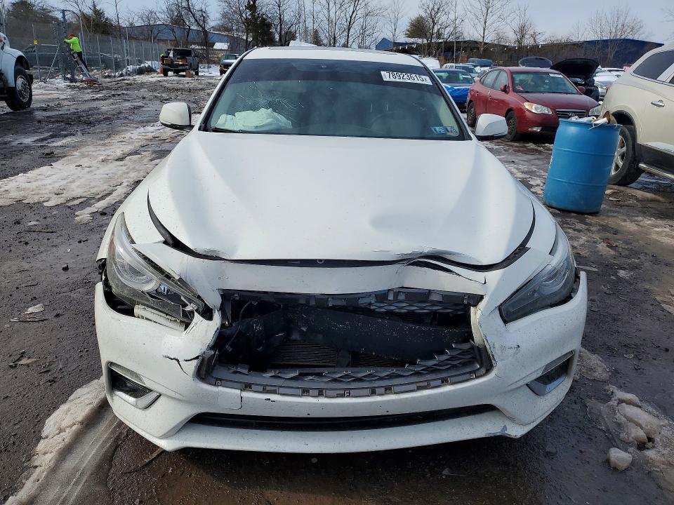 78923615 :رقم المزاد ، JN1EV7ARXJM441659 vin ، 2018 Infiniti Q50 مزاد بيع