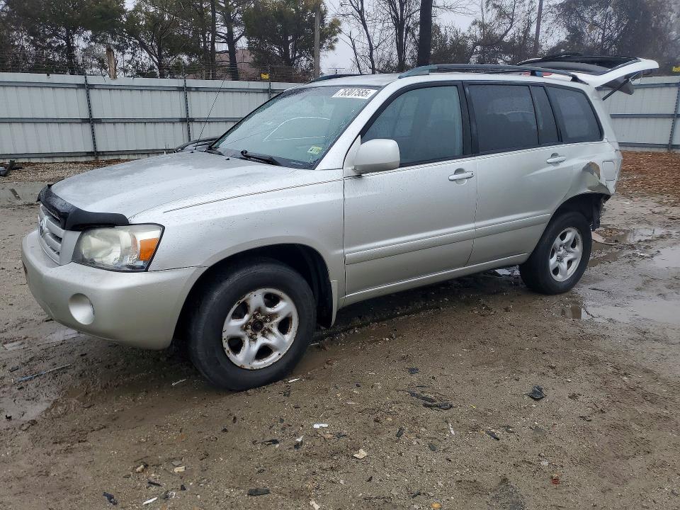 Aukcja sprzedaży 2006 Toyota Highlander, vin: JTEGD21A160144909, numer aukcji: 78307585