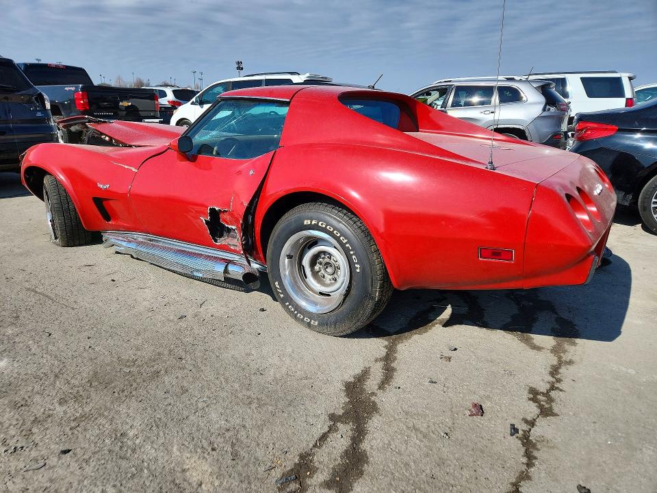 78052325 :رقم المزاد ، 1Z37L7S438200 vin ، 1977 Chevrolet Corvette مزاد بيع