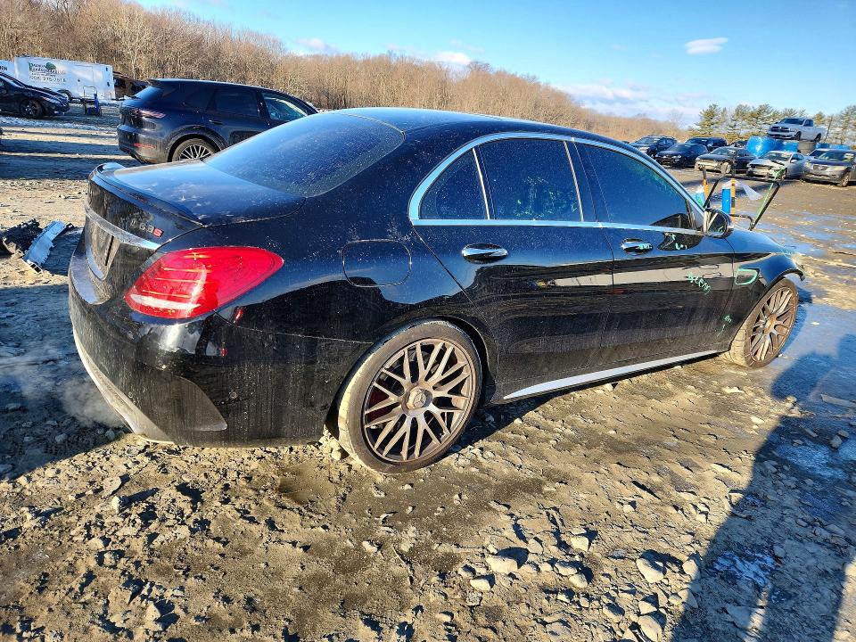 77128185 :رقم المزاد ، 55SWF8HB2GU107672 vin ، 2016 Mercedes-benz C 63 Amg-s مزاد بيع