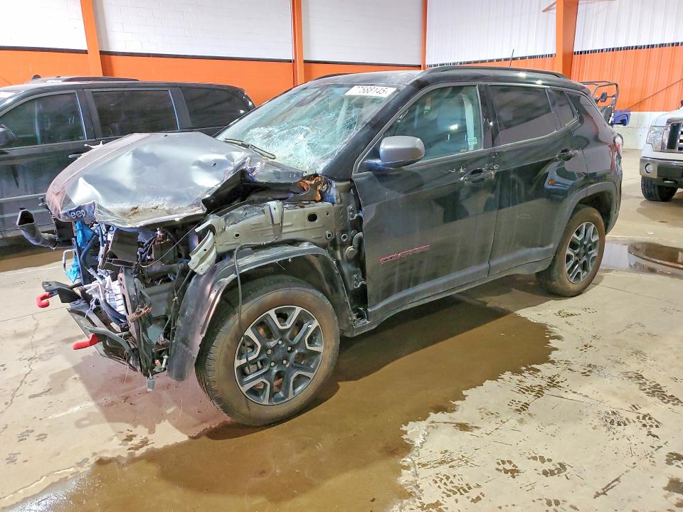 Auction sale of the 2019 Jeep Compass Tr, vin: 3C4NJDDB3KT645723, lot number: 77588145