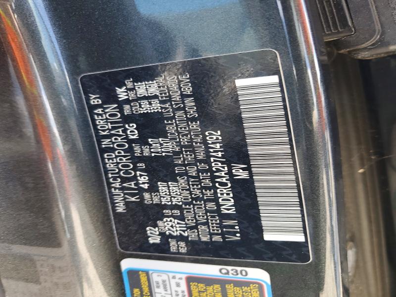 79284065 :رقم المزاد ، KNDERCAA2P7414192 vin ، 2023 Kia Seltos مزاد بيع