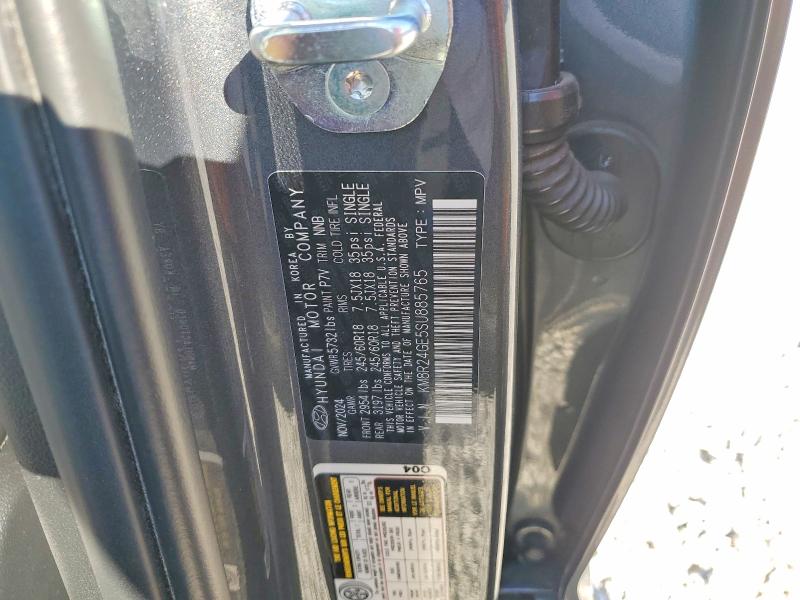 2025 Hyundai Palisade მანქანა იყიდება აუქციონზე, vin: KM8R24GE5SU885765, აუქციონის ნომერი: 76755565