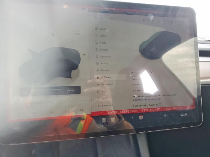 Продаж на аукціоні авто 2024 Tesla Model Y, vin: 7SAYGDEE5RF202327, номер лоту: 76409975