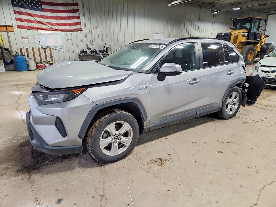 2019 Toyota Rav4 Hybrid მანქანა იყიდება აუქციონზე, vin: 2T3MWRFV4KW003652, აუქციონის ნომერი: 49595286