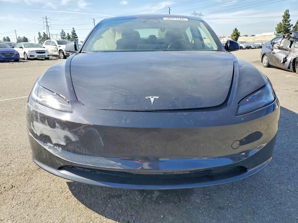 Auction sale of the 2025 Tesla Model 3, vin: 5YJ3E1EAXSF878660, lot number: 78371185