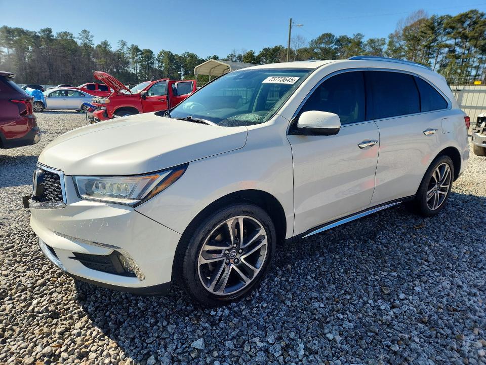 Auction sale of the 2017 Acura Mdx, vin: 5FRYD4H83HB020649, lot number: 75773645