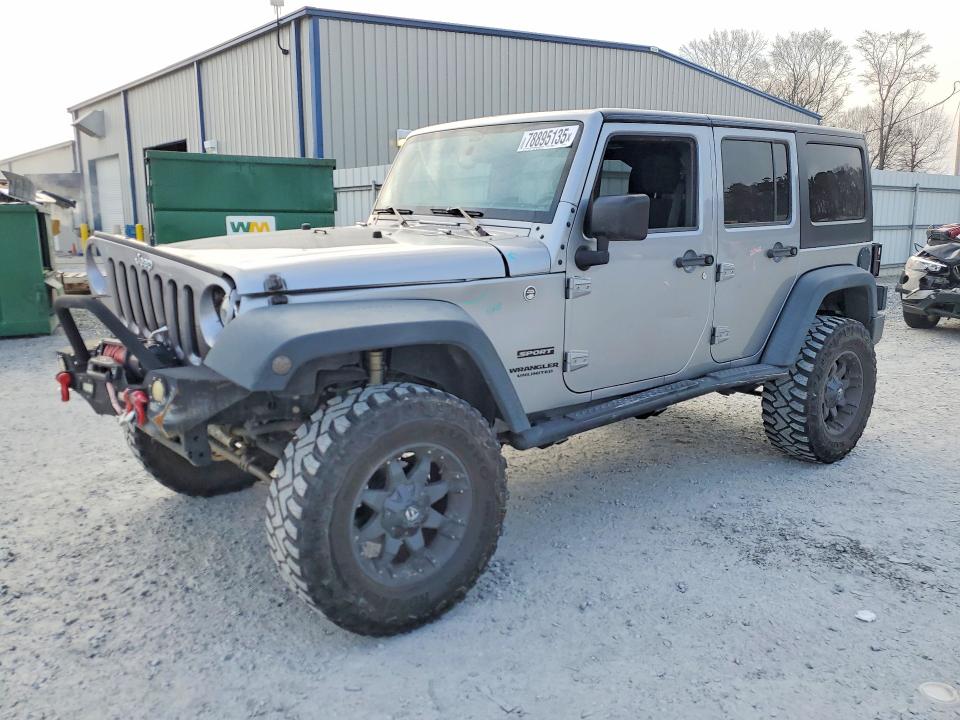 78895135 :رقم المزاد ، 1C4BJWDG1GL229554 vin ، 2016 Jeep Wrangler Unlimited مزاد بيع