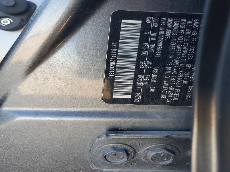 77532895 :رقم المزاد ، JN1BJ1AV2MW304846 vin ، 2021 Nissan Rogue Sport مزاد بيع