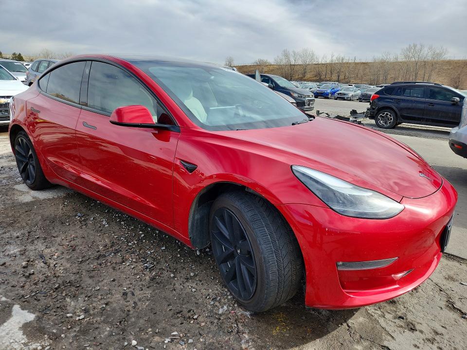 Auction sale of the 2022 Tesla Model 3, vin: 5YJ3E1EB2NF268345, lot number: 74631175