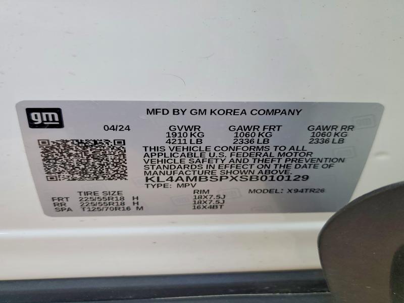 Продаж на аукціоні авто 2025 Buick Encore Gx, vin: KL4AMBSPXSB010129, номер лоту: 79093625