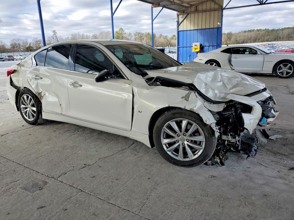 78466725 :رقم المزاد ، JN1BV7AR4FM417481 vin ، 2015 Infiniti Q50 مزاد بيع