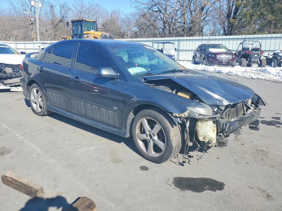 76231965 :رقم المزاد ، 1YVFP84D245N93686 vin ، 2004 Mazda 6 مزاد بيع