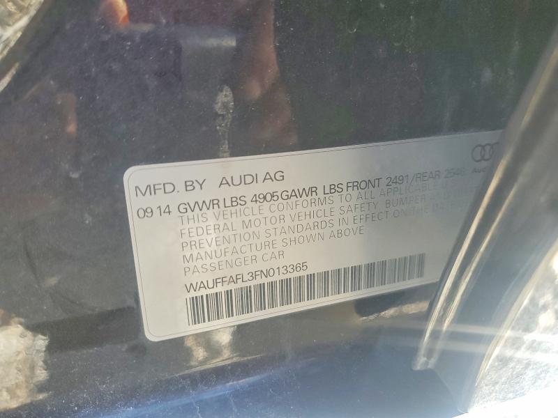 Aukcja sprzedaży 2015 Audi A4, vin: WAUFFAFL3FN013365, numer aukcji: 77863665