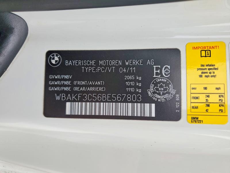 Продаж на аукціоні авто 2011 Bmw 328, vin: WBAKF3C56BE567803, номер лоту: 78632335