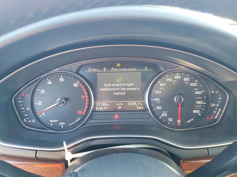 2022 Audi A5 მანქანა იყიდება აუქციონზე, vin: WAUABCF50NA027393, აუქციონის ნომერი: 78155105