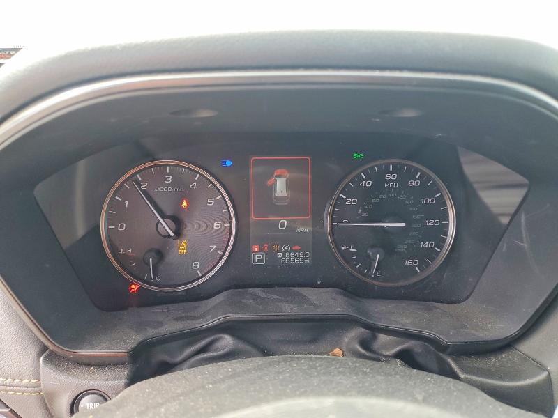 76126345 :رقم المزاد ، 4S4BTGUD1P3218717 vin ، 2023 Subaru Outback مزاد بيع