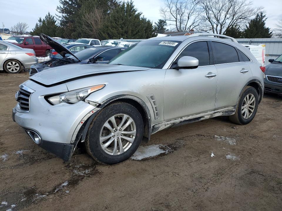 Продажа на аукционе авто 2014 Infiniti Qx70, vin: JN8CS1MW7EM410312, номер лота: 76439695