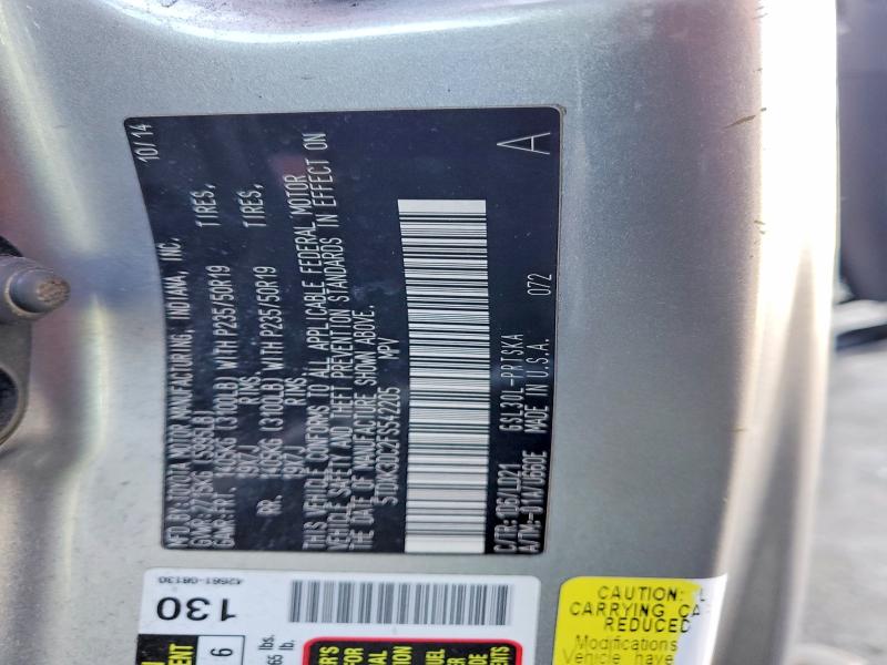 2015 Toyota Sienna მანქანა იყიდება აუქციონზე, vin: 5TDXK3DC2FS542205, აუქციონის ნომერი: 78779205