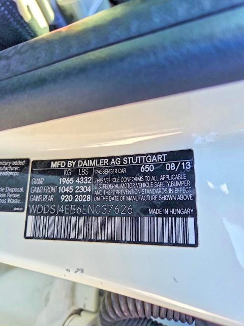Aukcja sprzedaży 2014 Mercedes-benz Cla, vin: WDDSJ4EB6EN037626, numer aukcji: 77654335