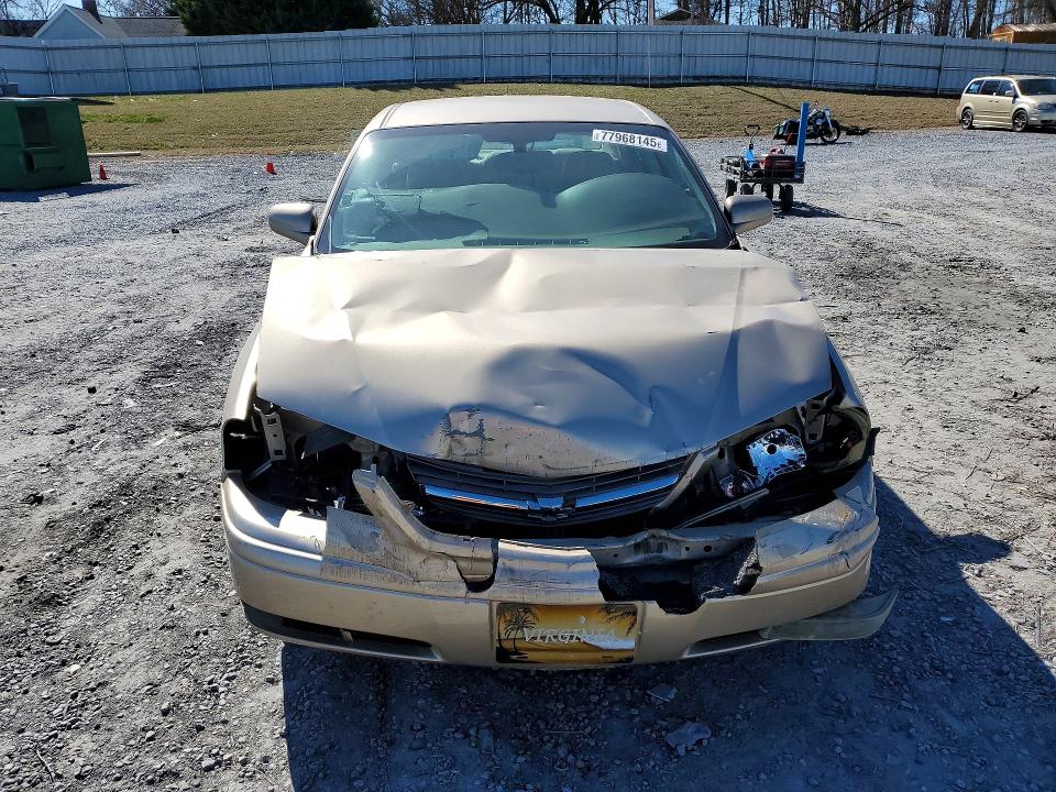 Aukcja sprzedaży 2005 Chevrolet Impala, vin: 2G1WH52K159274280, numer aukcji: 77968145