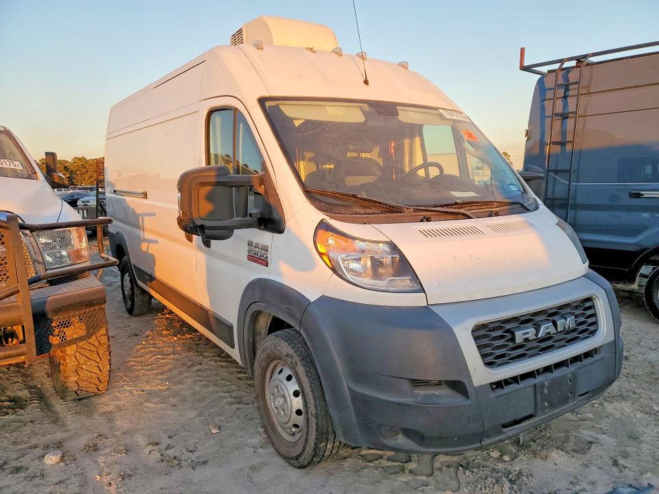 2021 Ram Promaster 2500 მანქანა იყიდება აუქციონზე, vin: 3C6LRVDG5ME542366, აუქციონის ნომერი: 76413735