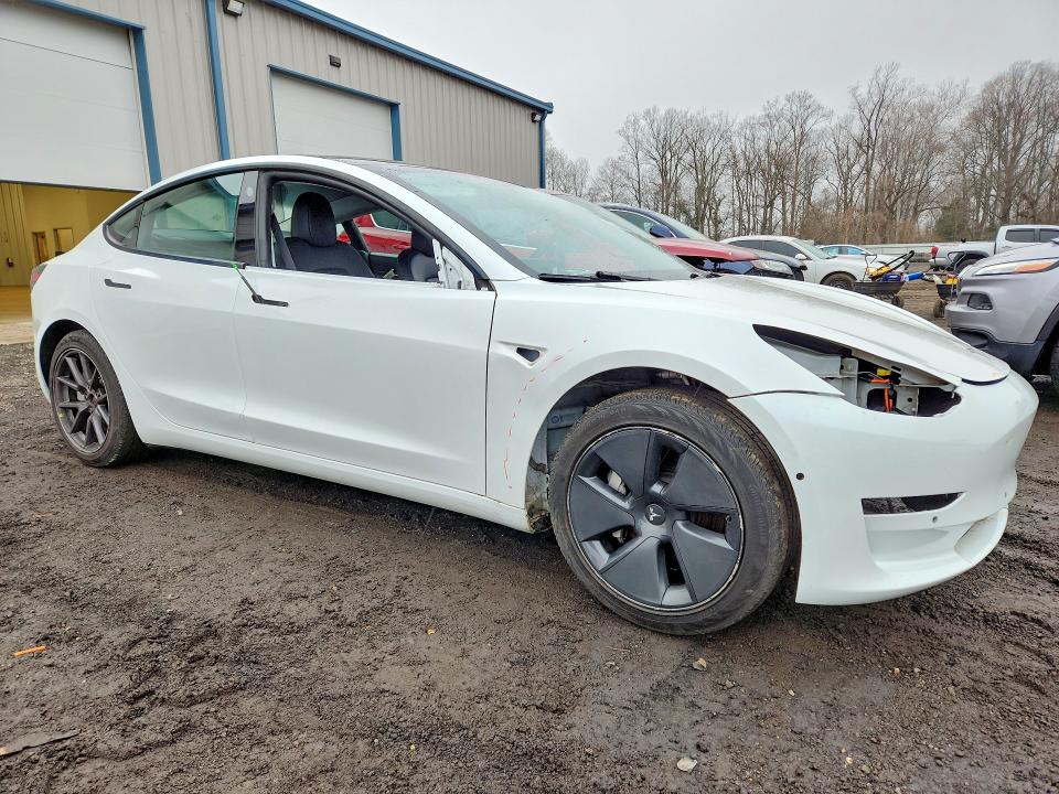 2021 Tesla Model 3 მანქანა იყიდება აუქციონზე, vin: 5YJ3E1EA3MF087647, აუქციონის ნომერი: 77766295