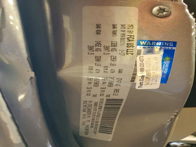Aukcja sprzedaży 2017 Chrysler Pacifica, vin: 2C4RC1GGXHR669790, numer aukcji: 75015965
