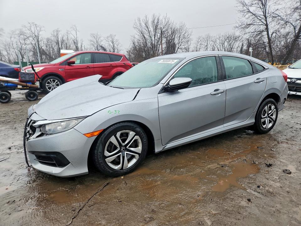2017 Honda Civic მანქანა იყიდება აუქციონზე, vin: 19XFC2F55HE212525, აუქციონის ნომერი: 78000875