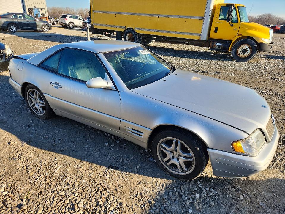 1999 Mercedes-benz Sl მანქანა იყიდება აუქციონზე, vin: WDBFA68F7XF186287, აუქციონის ნომერი: 76798075