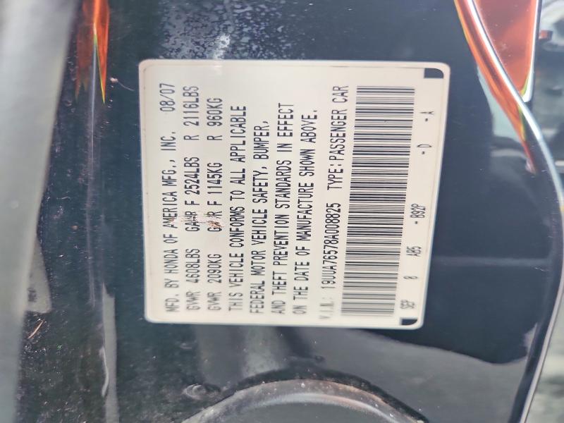 Продажа на аукционе авто 2008 Acura Tl, vin: 19UUA76578A008825, номер лота: 77430305
