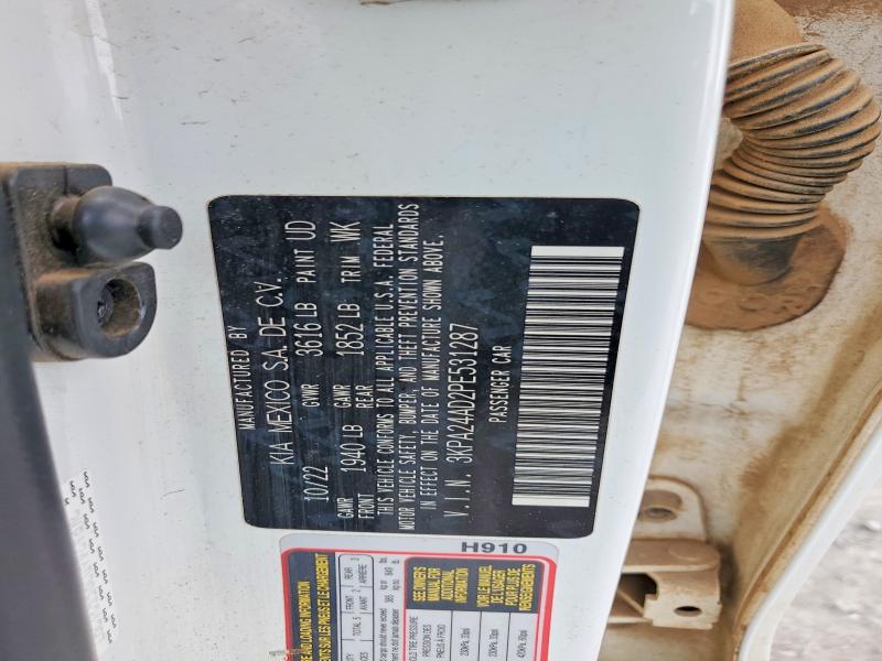 77933375 :رقم المزاد ، 3KPA24AD2PE531287 vin ، 2023 Kia Rio مزاد بيع