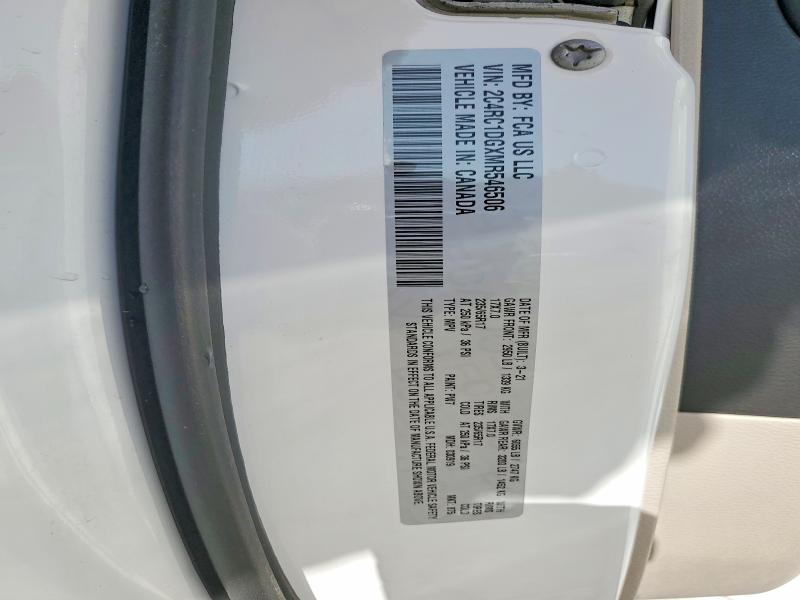 Продажа на аукционе авто 2021 Chrysler Voyager, vin: 2C4RC1DGXMR546506, номер лота: 78160525