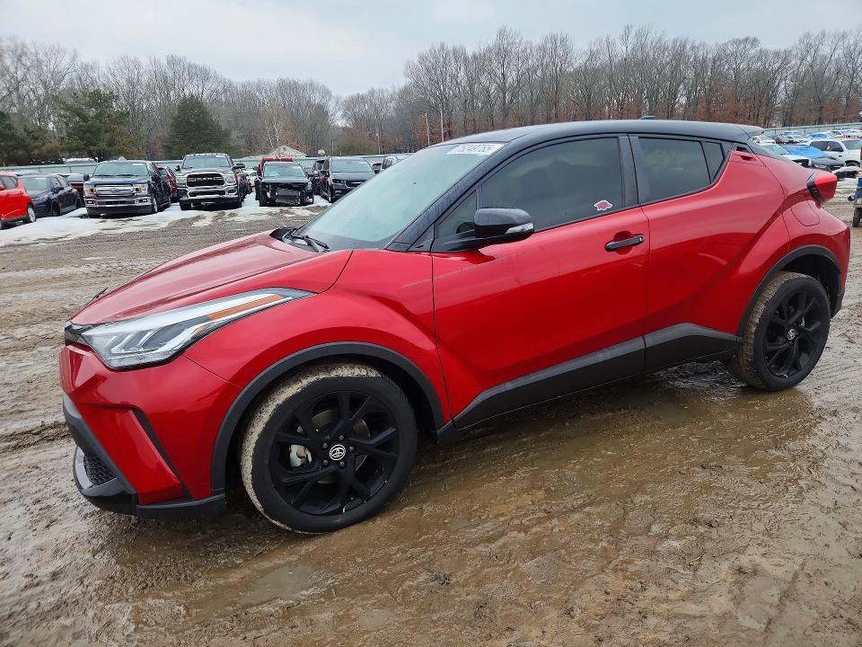 75249755 :رقم المزاد ، JTNKHMBX7N1135637 vin ، 2022 Toyota C-hr مزاد بيع