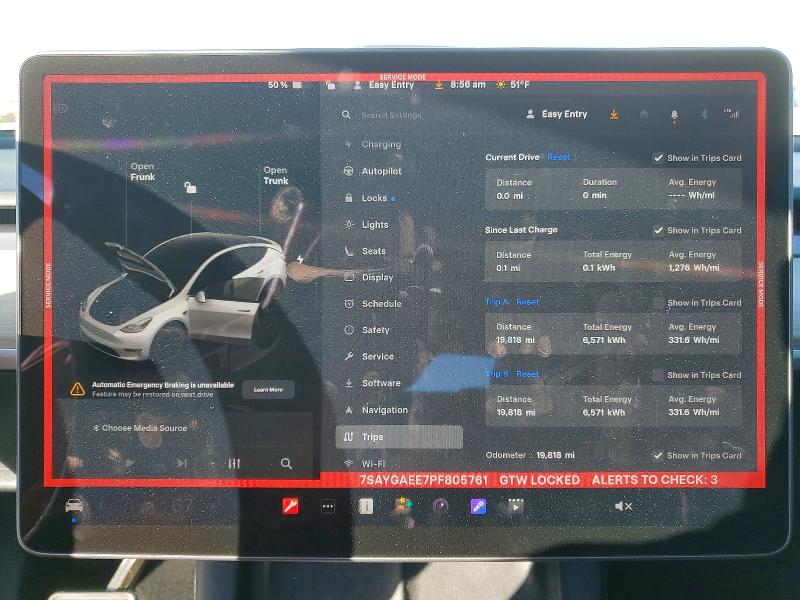 Продажа на аукционе авто 2023 Tesla Model Y, vin: 7SAYGAEE7PF805761, номер лота: 76774715