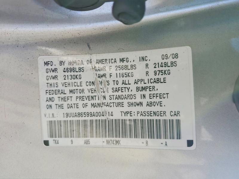 Продаж на аукціоні авто 2009 Acura Tl, vin: 19UUA86599A004914, номер лоту: 77537295