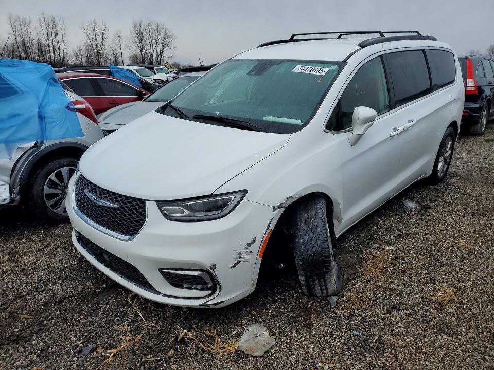 74300685 :رقم المزاد ، 2C4RC3BG6NR161573 vin ، 2022 Chrysler Pacifica مزاد بيع
