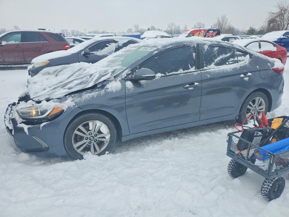 98663165 :رقم المزاد ، KMHD84LF3HU342821 vin ، 2017 Hyundai Elantra مزاد بيع