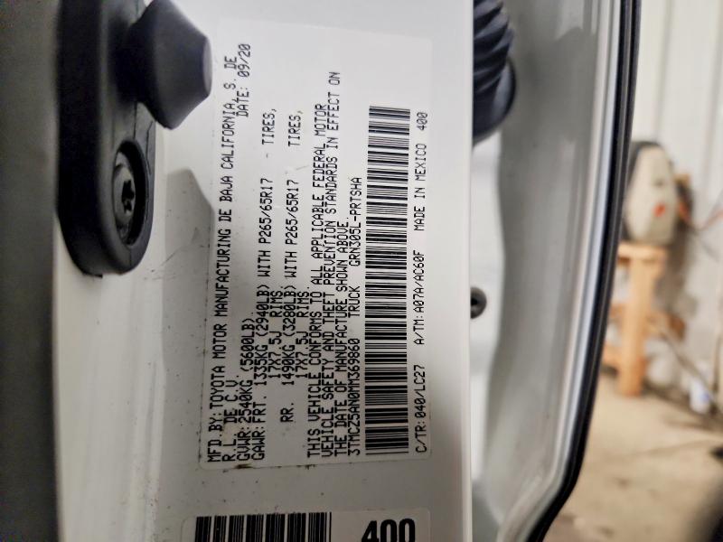 Aukcja sprzedaży 2021 Toyota Tacoma, vin: 3TMCZ5AN0MM369860, numer aukcji: 78722885