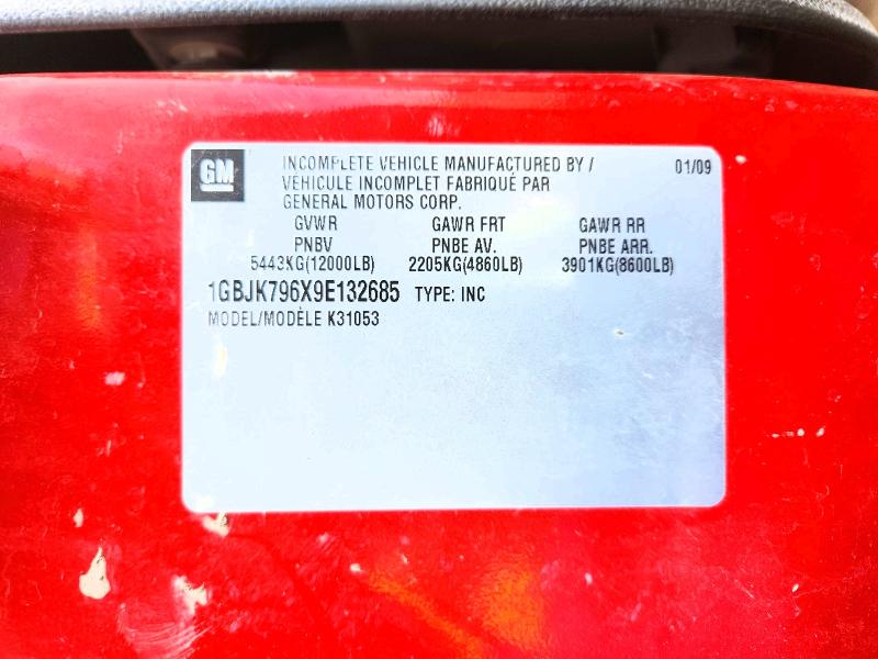 2009 Chevrolet Silverado მანქანა იყიდება აუქციონზე, vin: 1GBJK796X9E132685, აუქციონის ნომერი: 77399365