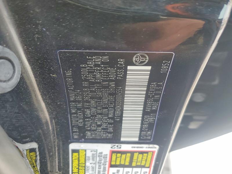 Продажа на аукционе авто 2025 Toyota Camry, vin: 4T1DBADK0SU004554, номер лота: 78071025