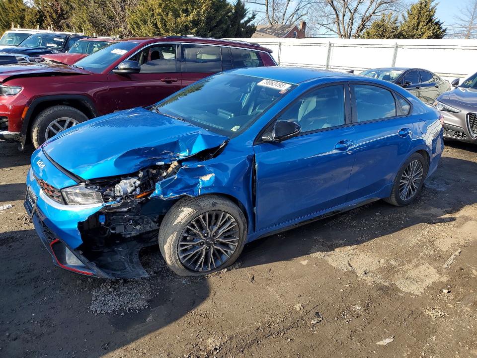 79063495 :رقم المزاد ، 3KPF54AD5PE576589 vin ، 2023 Kia Forte مزاد بيع