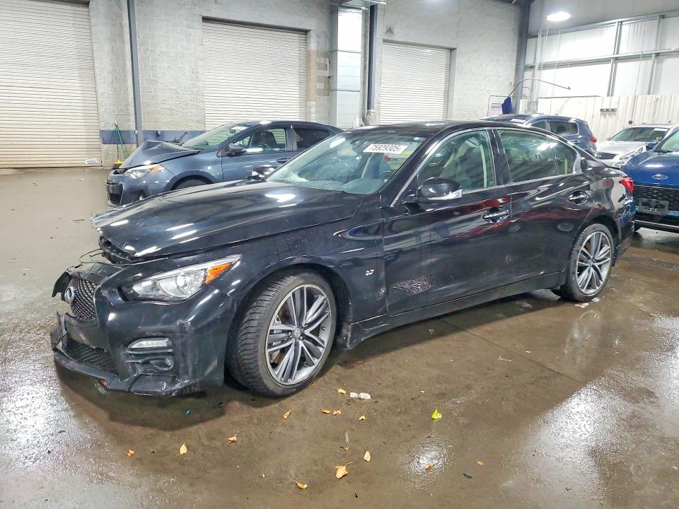 Auction sale of the 2014 Infiniti Q50, vin: JN1BV7AR9EM704636, lot number: 75929305