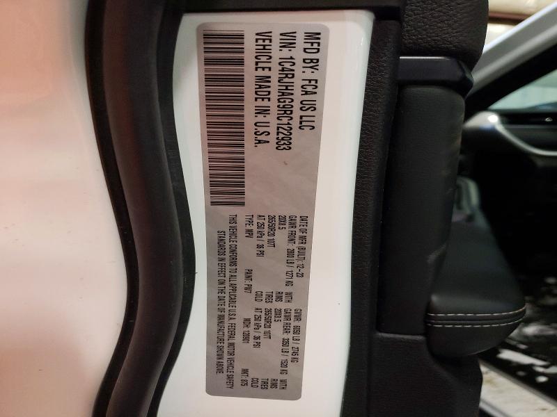 77426835 :رقم المزاد ، 1C4RJHAG9RC122933 vin ، 2024 Jeep Grand Cherokee مزاد بيع