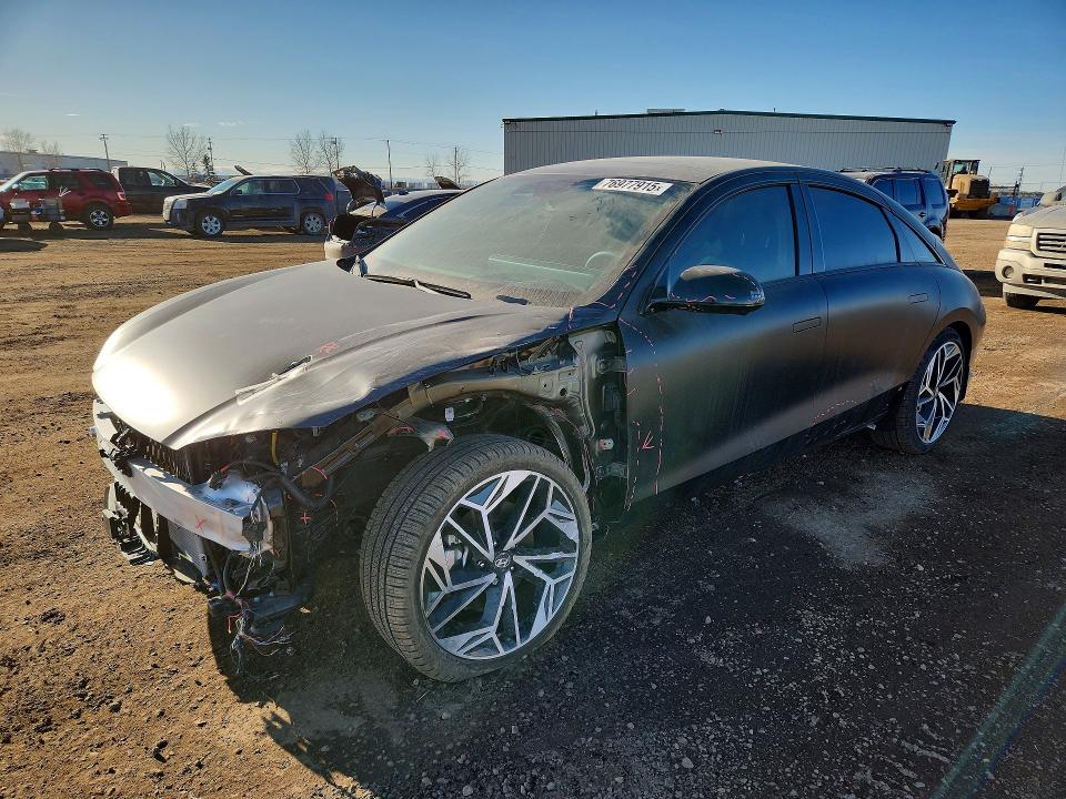2025 Hyundai Ioniq 6 მანქანა იყიდება აუქციონზე, vin: KMHM54AC7SA101645, აუქციონის ნომერი: 76977915