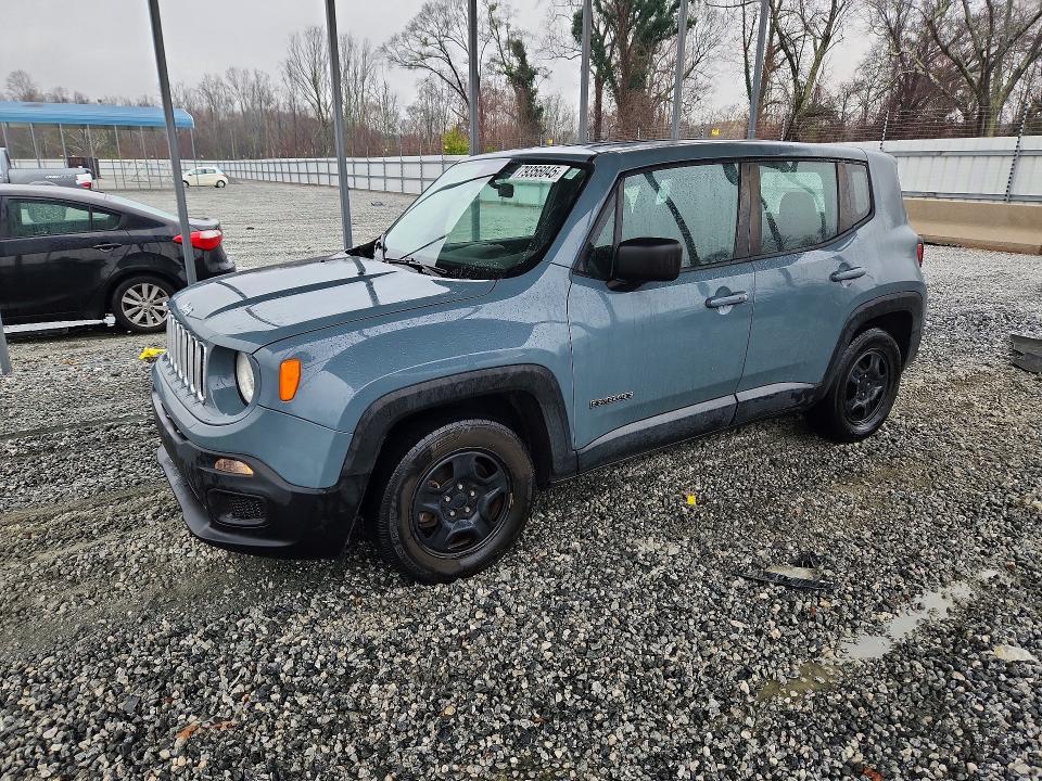 Aukcja sprzedaży 2017 Jeep Renegade, vin: ZACCJAAB9HPE43060, numer aukcji: 79356045